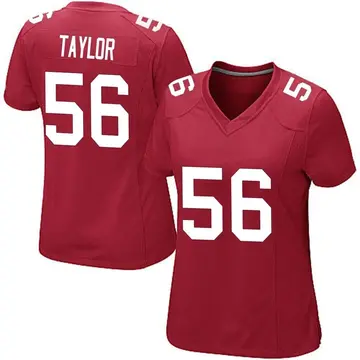 Nike Lawrence Taylor Women's Game New York Giants Red Alternate Jersey