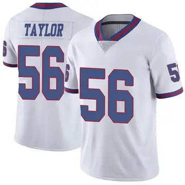 Nike Lawrence Taylor Youth Limited New York Giants White Color Rush Jersey