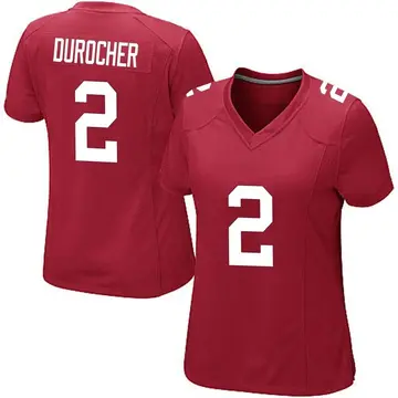 Nike Leo Durocher Women's Game New York Giants Red Alternate Jersey