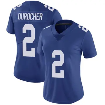 Nike Leo Durocher Women's Limited New York Giants Royal Team Color Vapor Untouchable Jersey