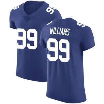 Nike Leonard Williams Men's Elite New York Giants Royal Team Color Vapor Untouchable Jersey