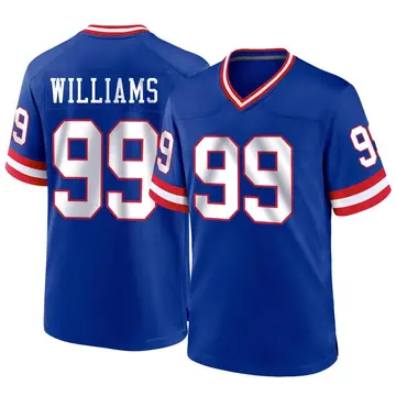 Nike Leonard Williams Men's Game New York Giants Royal Classic Jersey