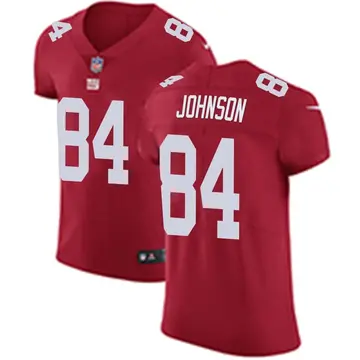 Nike Marcus Johnson Men's Elite New York Giants Red Alternate Vapor Untouchable Jersey