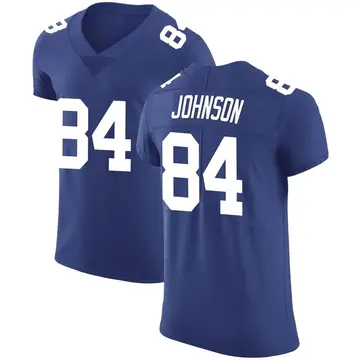 Nike Marcus Johnson Men's Elite New York Giants Royal Team Color Vapor Untouchable Jersey