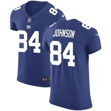 Nike Marcus Johnson Men's Elite New York Giants Royal Team Color Vapor Untouchable Jersey