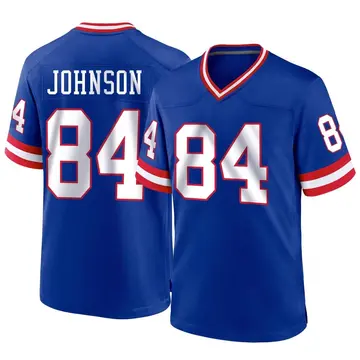 Nike Marcus Johnson Men's Game New York Giants Royal Classic Jersey