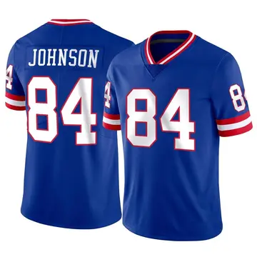 Nike Marcus Johnson Men's Limited New York Giants Classic Vapor Jersey