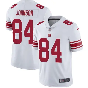 Nike Marcus Johnson Men's Limited New York Giants White Vapor Untouchable Jersey