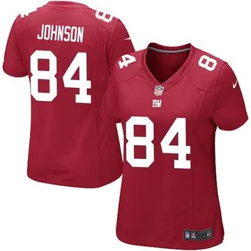 Nike Marcus Johnson Women's Game New York Giants Red Alternate Jersey