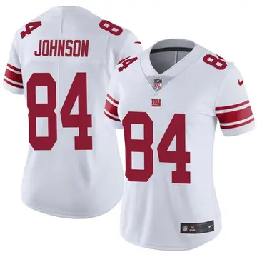 Nike Marcus Johnson Women's Limited New York Giants White Vapor Untouchable Jersey