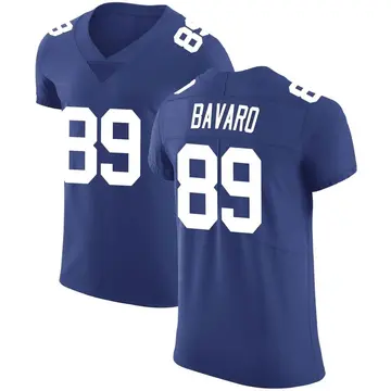 Nike Mark Bavaro Men's Elite New York Giants Royal Team Color Vapor Untouchable Jersey