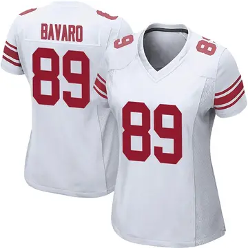 Nike Mark Bavaro Women's Game New York Giants White Jersey