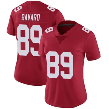 Nike Mark Bavaro Women's Limited New York Giants Red Alternate Vapor Untouchable Jersey