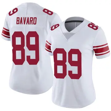 Nike Mark Bavaro Women's Limited New York Giants White Vapor Untouchable Jersey