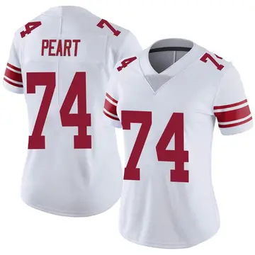 Nike Matt Peart Women's Limited New York Giants White Vapor Untouchable Jersey