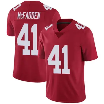 Nike Micah McFadden Men's Limited New York Giants Red Alternate Vapor Untouchable Jersey