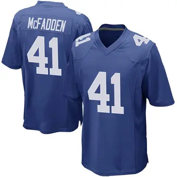 Nike Micah McFadden Youth Game New York Giants Royal Team Color Jersey