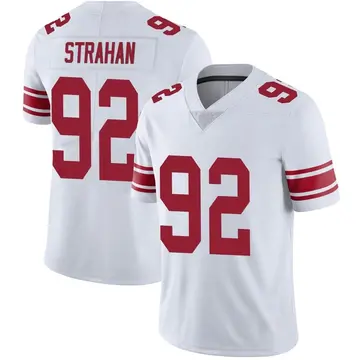 Nike Michael Strahan Youth Limited New York Giants White Vapor Untouchable Jersey
