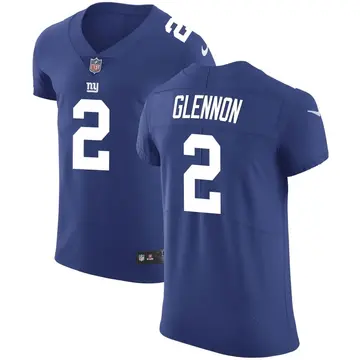 Nike Mike Glennon Men's Elite New York Giants Royal Team Color Vapor Untouchable Jersey