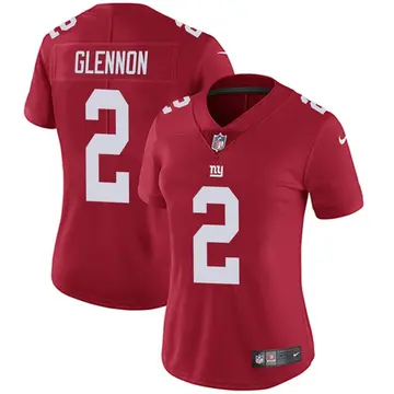 Nike Mike Glennon Women's Limited New York Giants Red Alternate Vapor Untouchable Jersey