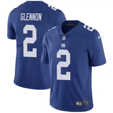 Nike Mike Glennon Youth Limited New York Giants Royal Team Color Vapor Untouchable Jersey