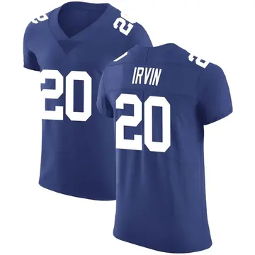 Nike Monte Irvin Men's Elite New York Giants Royal Team Color Vapor Untouchable Jersey