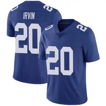 Nike Monte Irvin Men's Limited New York Giants Royal Team Color Vapor Untouchable Jersey