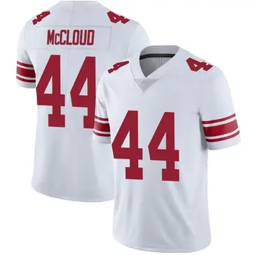 Nike Nick McCloud Youth Limited New York Giants White Vapor Untouchable Jersey
