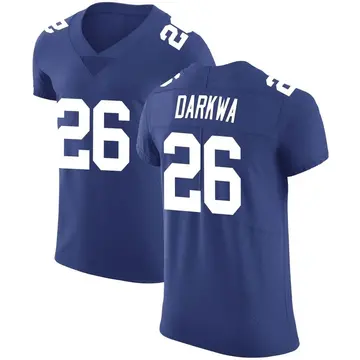 Nike Orleans Darkwa Men's Elite New York Giants Royal Team Color Vapor Untouchable Jersey
