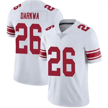 Nike Orleans Darkwa Men's Limited New York Giants White Vapor Untouchable Jersey