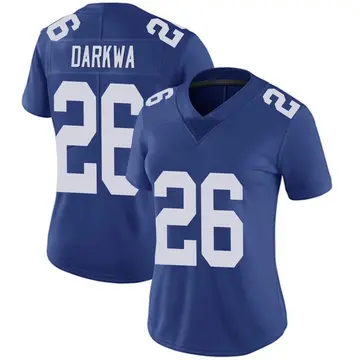Nike Orleans Darkwa Women's Limited New York Giants Royal Team Color Vapor Untouchable Jersey