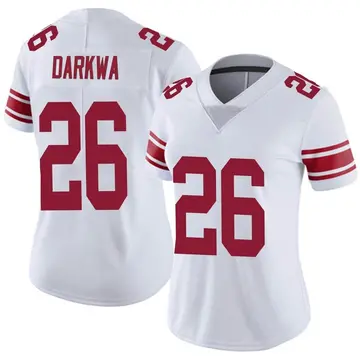 Nike Orleans Darkwa Women's Limited New York Giants White Vapor Untouchable Jersey