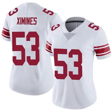 Nike Oshane Ximines Women's Limited New York Giants White Vapor Untouchable Jersey
