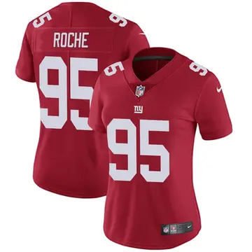 Nike Quincy Roche Women's Limited New York Giants Red Alternate Vapor Untouchable Jersey