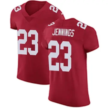 Nike Rashad Jennings Men's Elite New York Giants Red Alternate Vapor Untouchable Jersey