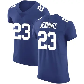 Nike Rashad Jennings Men's Elite New York Giants Royal Team Color Vapor Untouchable Jersey