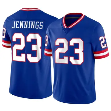 Nike Rashad Jennings Men's Limited New York Giants Classic Vapor Jersey
