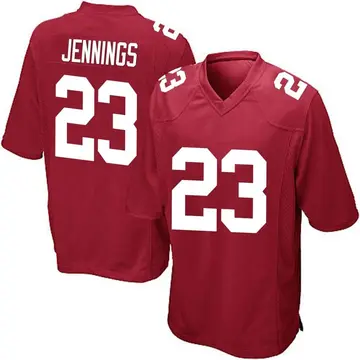 Nike Rashad Jennings Youth Game New York Giants Red Alternate Jersey