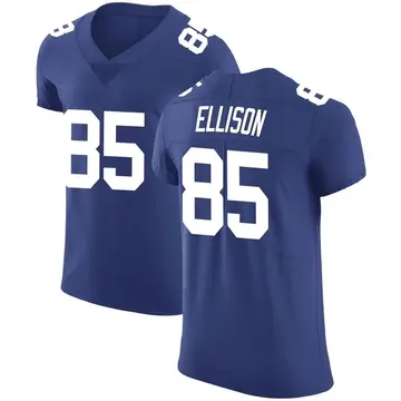 Nike Rhett Ellison Men's Elite New York Giants Royal Team Color Vapor Untouchable Jersey