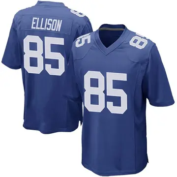 Nike Rhett Ellison Men's Game New York Giants Royal Team Color Jersey