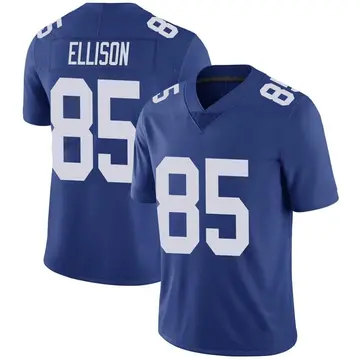 Nike Rhett Ellison Men's Limited New York Giants Royal Team Color Vapor Untouchable Jersey