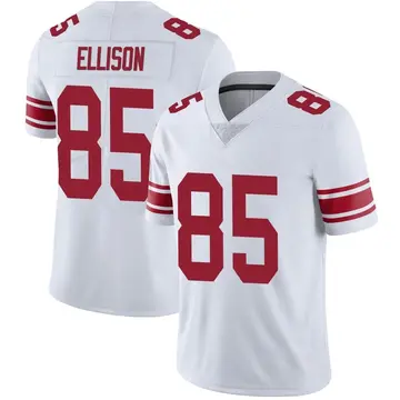 Nike Rhett Ellison Men's Limited New York Giants White Vapor Untouchable Jersey