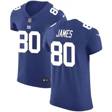 Nike Richie James Men's Elite New York Giants Royal Team Color Vapor Untouchable Jersey