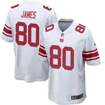 Nike Richie James Men's Game New York Giants White Jersey