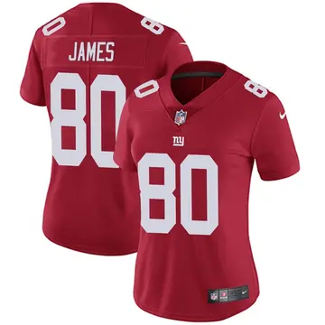 Nike Richie James Women's Limited New York Giants Red Alternate Vapor Untouchable Jersey