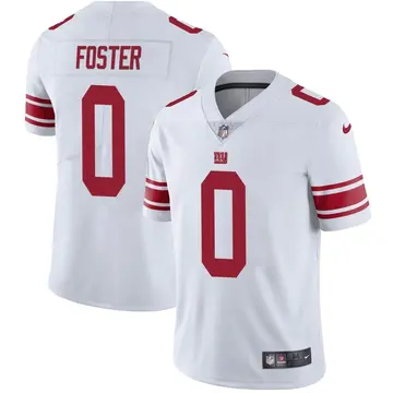 Nike Robert Foster Youth Limited New York Giants White Vapor Untouchable Jersey
