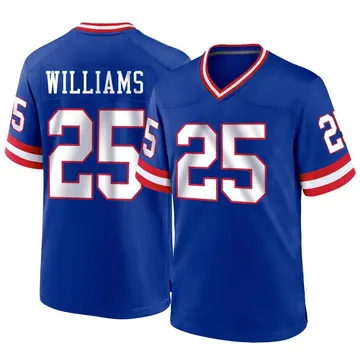 Nike Rodarius Williams Youth Game New York Giants Royal Classic Jersey