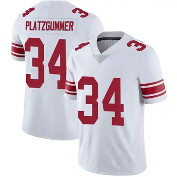 Nike Sandro Platzgummer Youth Limited New York Giants White Vapor Untouchable Jersey