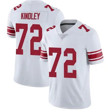Nike Solomon Kindley Men's Limited New York Giants White Vapor Untouchable Jersey