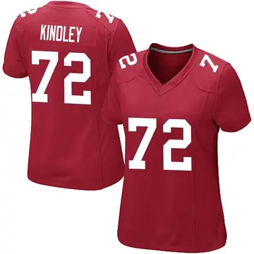 Nike Solomon Kindley Women's Game New York Giants Red Alternate Jersey